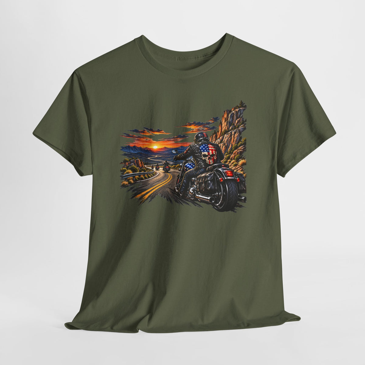 Open Road Biker Scenic Ride T-Shirt