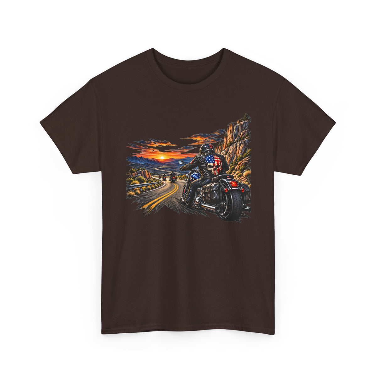 Open Road Biker Scenic Ride T-Shirt