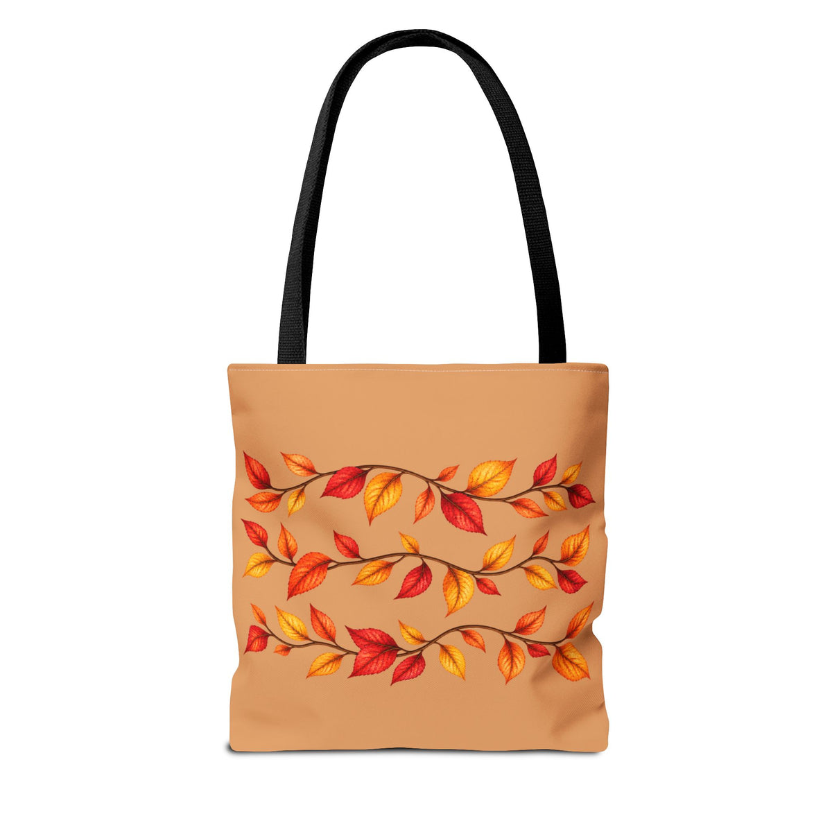 Autumn Leaves Tote Bag — Fall Leaf Pattern Tote