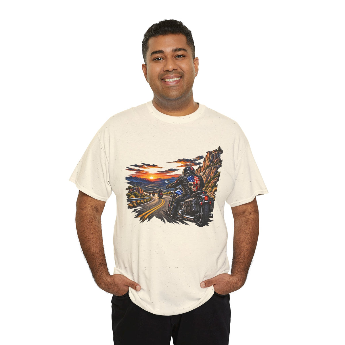 Open Road Biker Scenic Ride T-Shirt