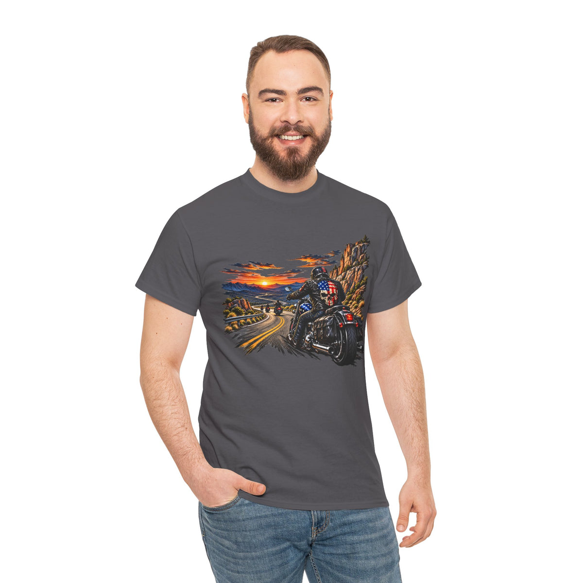 Open Road Biker Scenic Ride T-Shirt