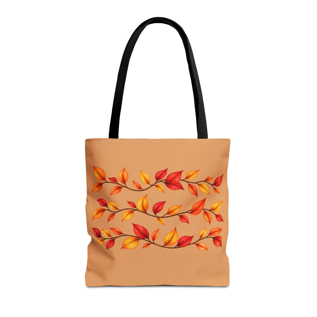 Autumn Leaves Tote Bag — Fall Leaf Pattern Tote