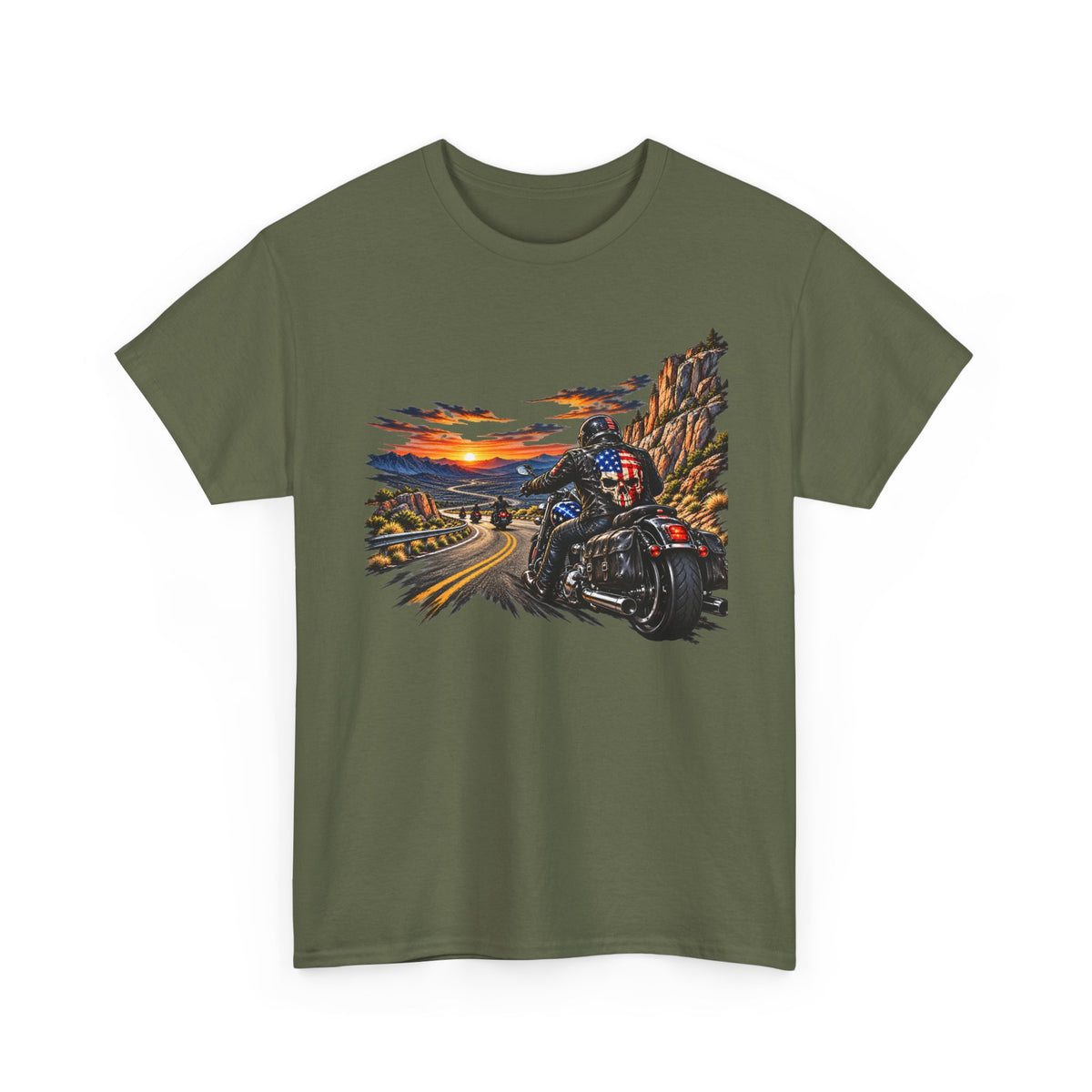 Open Road Biker Scenic Ride T-Shirt