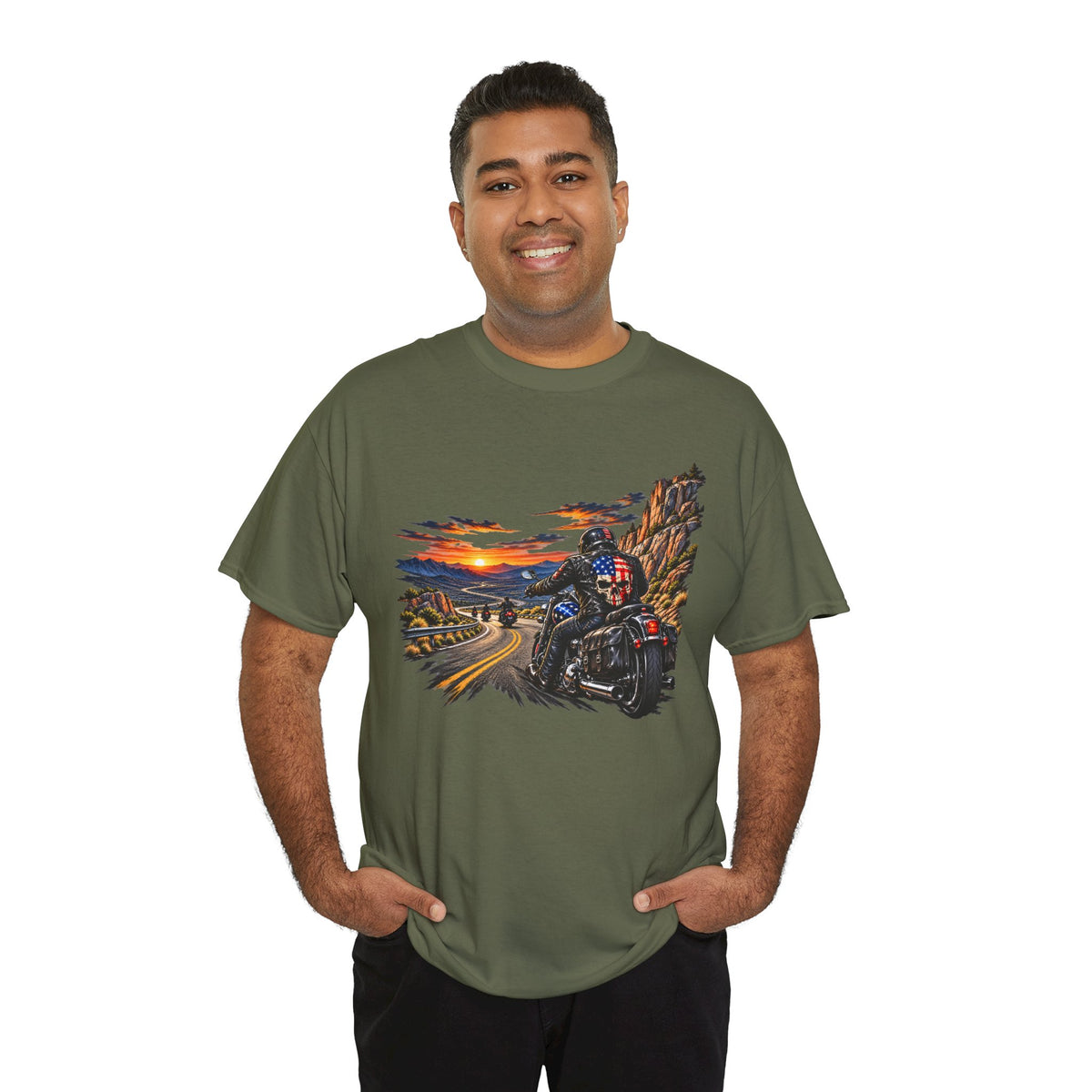 Open Road Biker Scenic Ride T-Shirt
