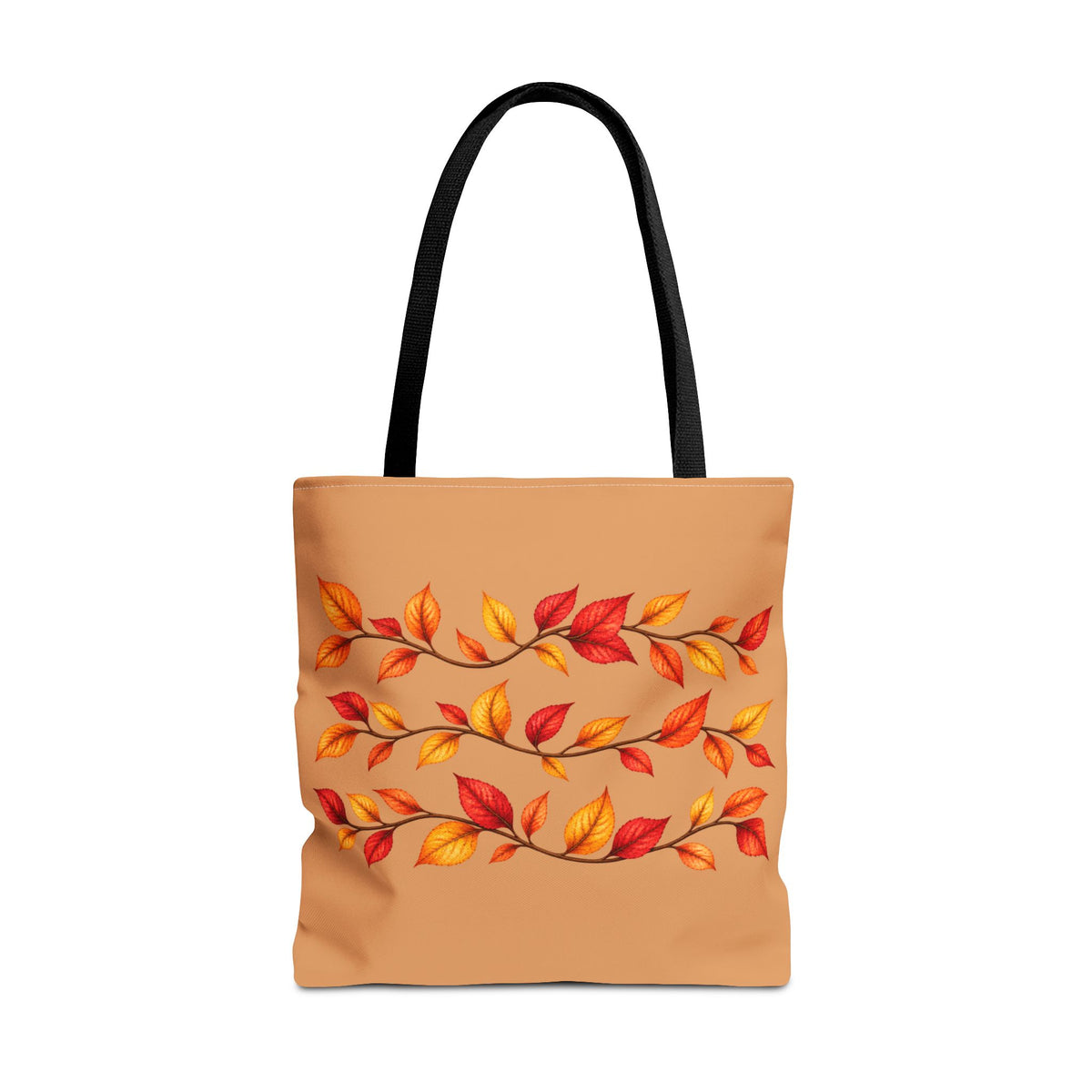 Autumn Leaves Tote Bag — Fall Leaf Pattern Tote