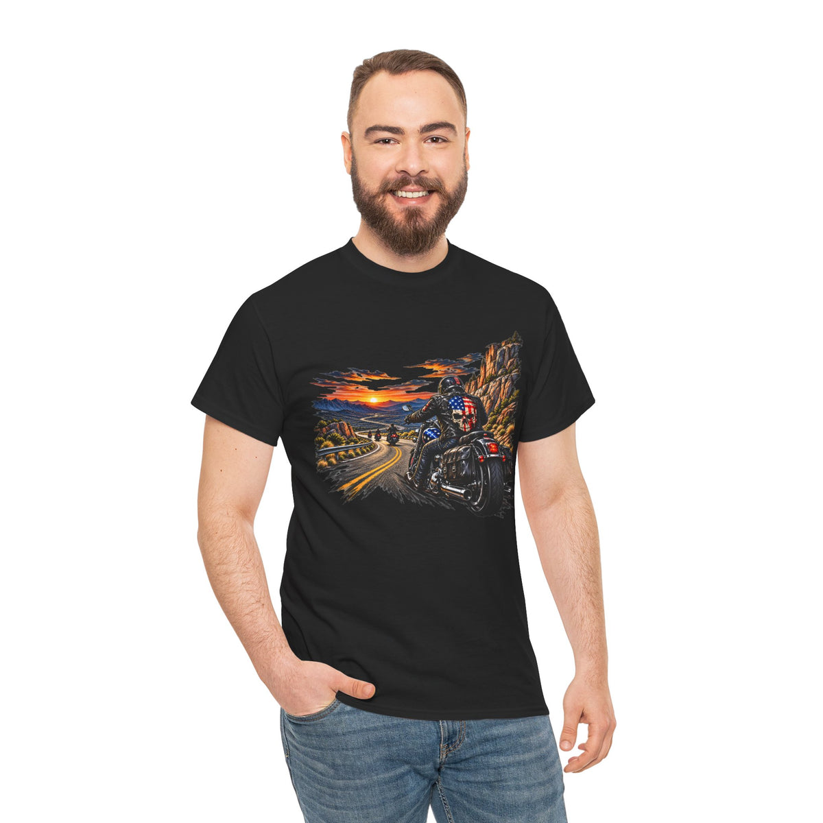 Open Road Biker Scenic Ride T-Shirt