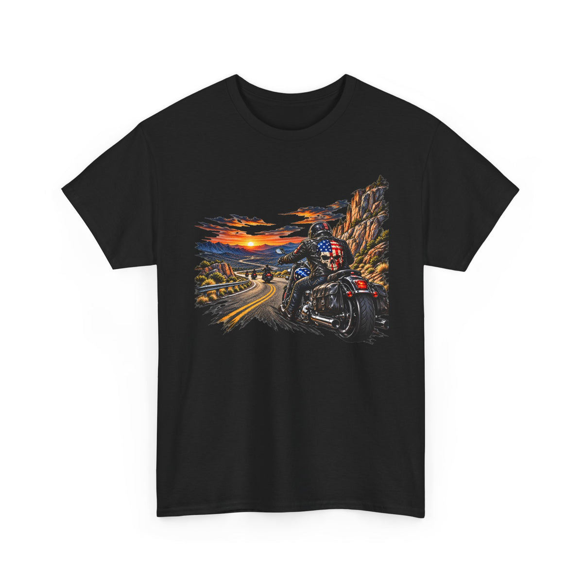 Open Road Biker Scenic Ride T-Shirt