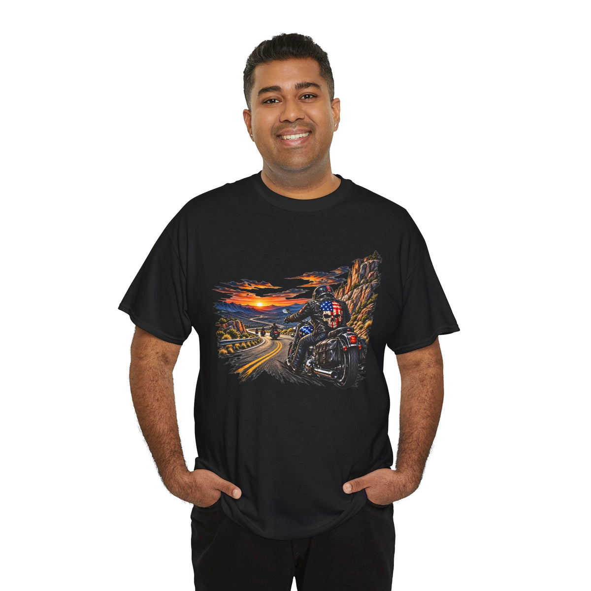 Open Road Biker Scenic Ride T-Shirt