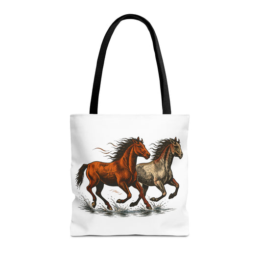 Wild Horse Tote Bag | Equestrian Art