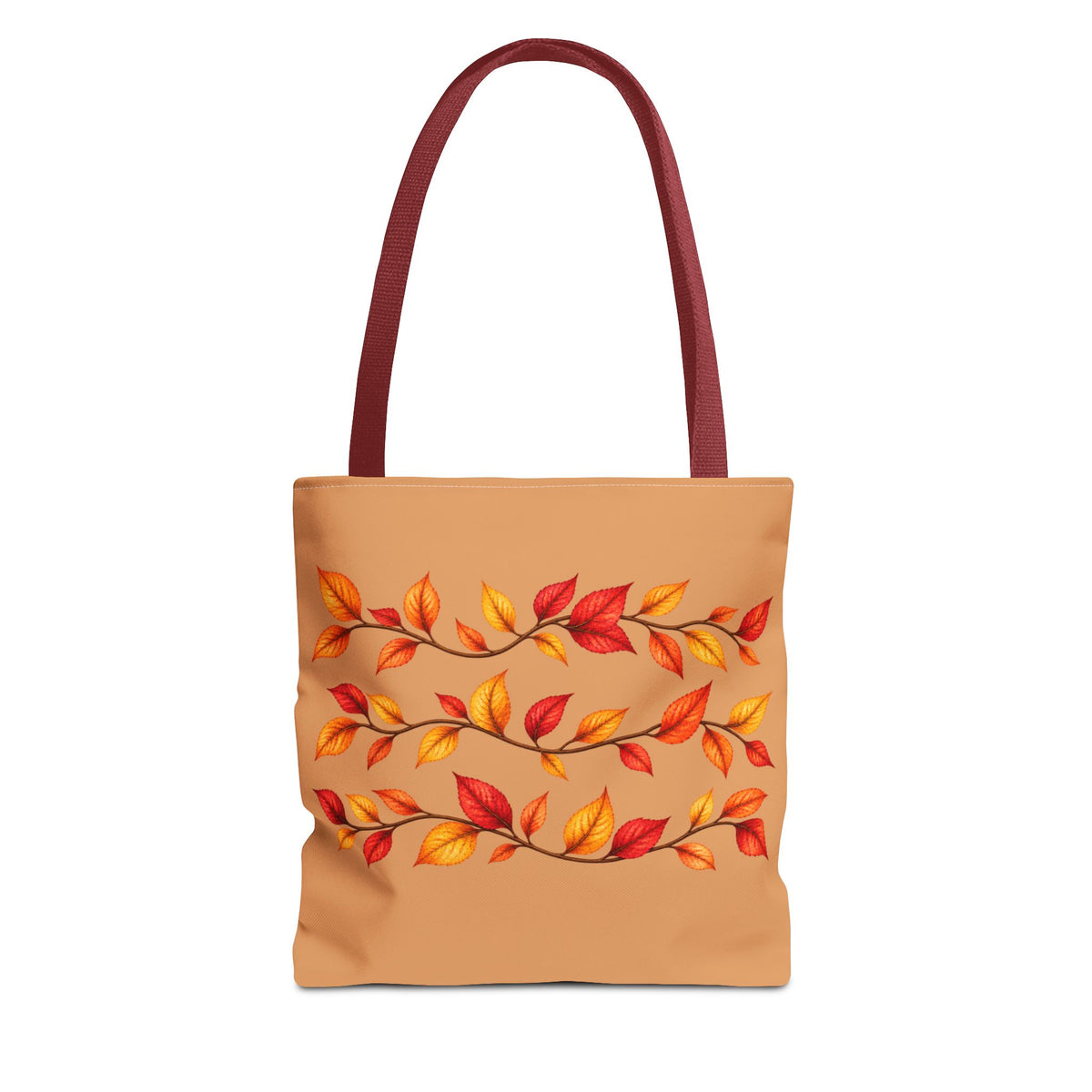Autumn Leaves Tote Bag — Fall Leaf Pattern Tote