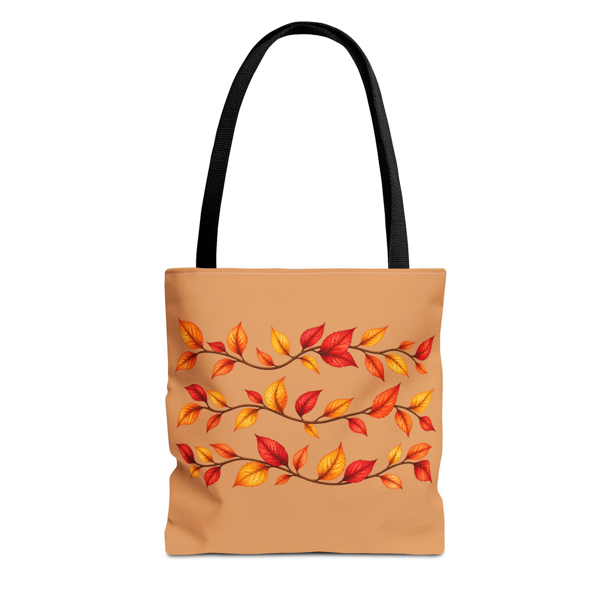 Autumn Leaves Tote Bag — Fall Leaf Pattern Tote