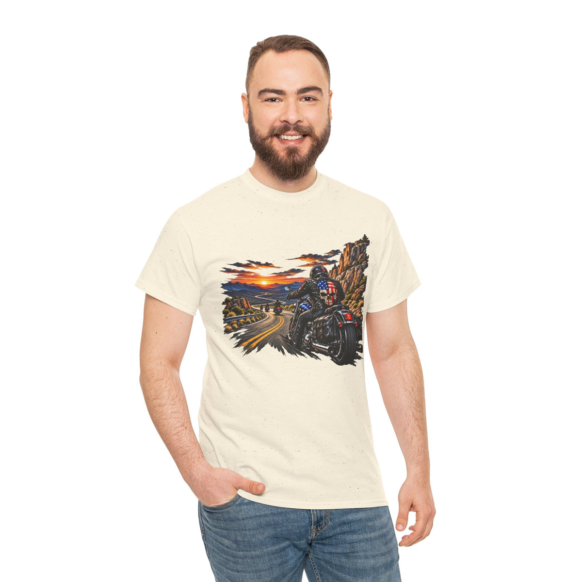 Open Road Biker Scenic Ride T-Shirt