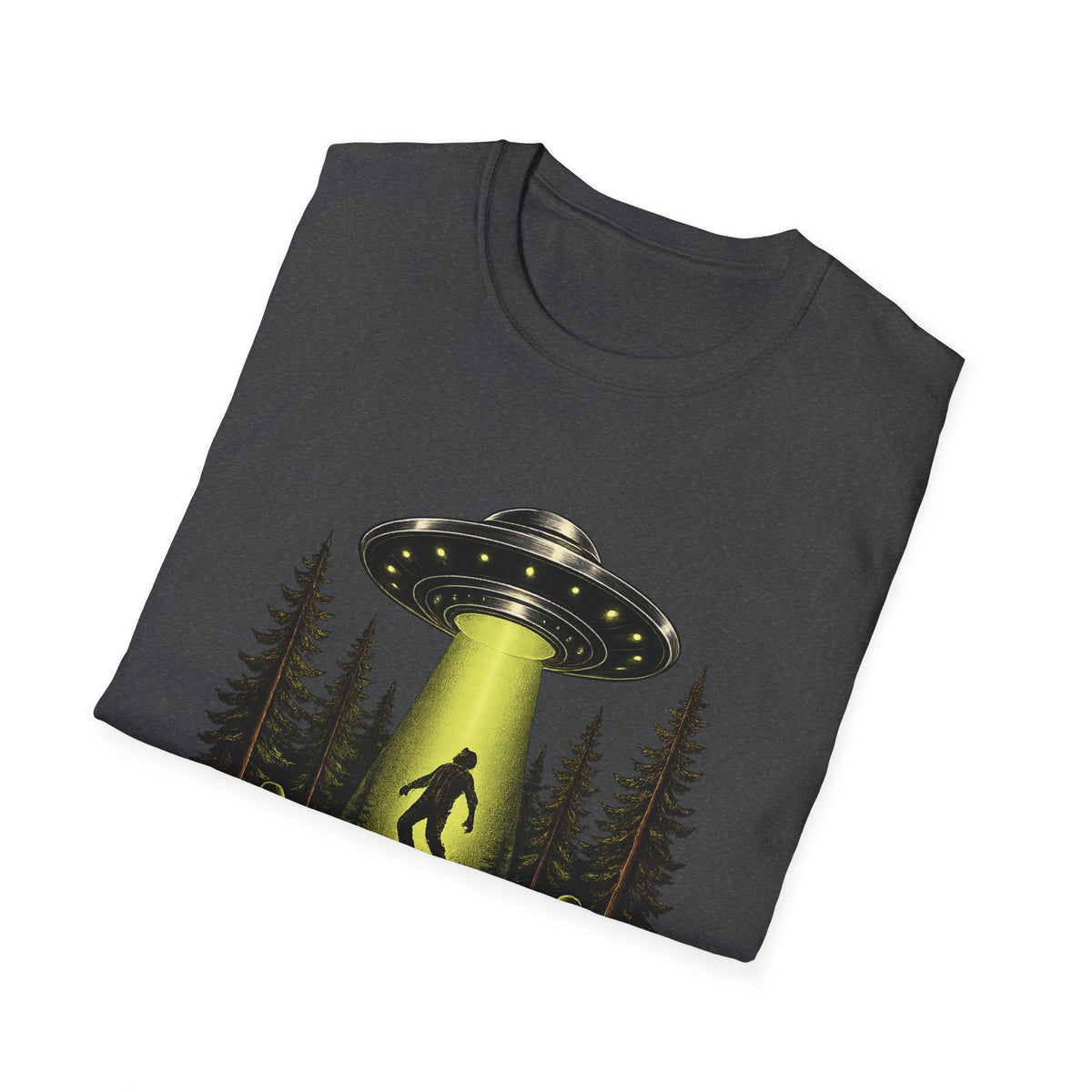 Alien Abduction T-Shirt — “Not My First Abduction” UFO Graphic Tee