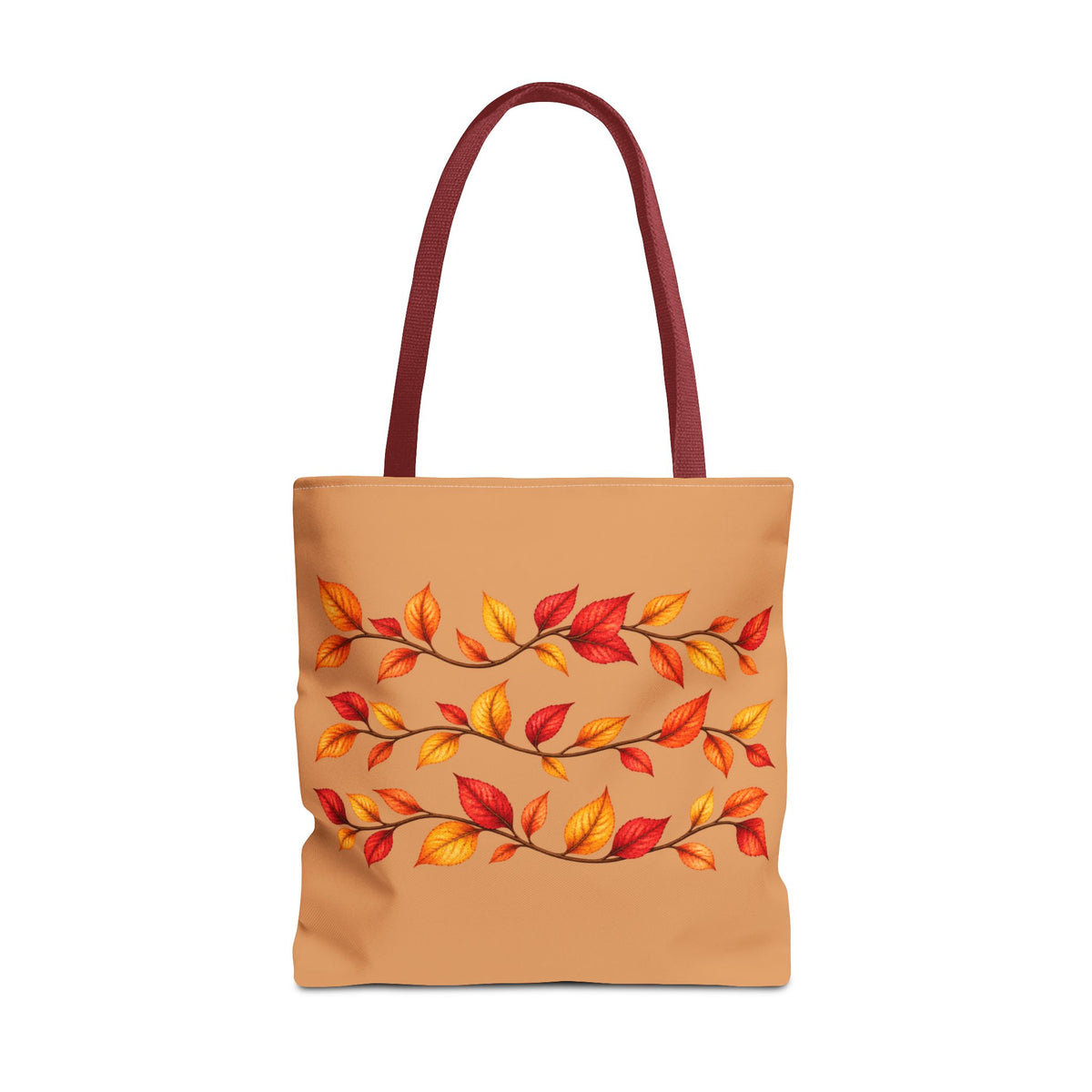 Autumn Leaves Tote Bag — Fall Leaf Pattern Tote