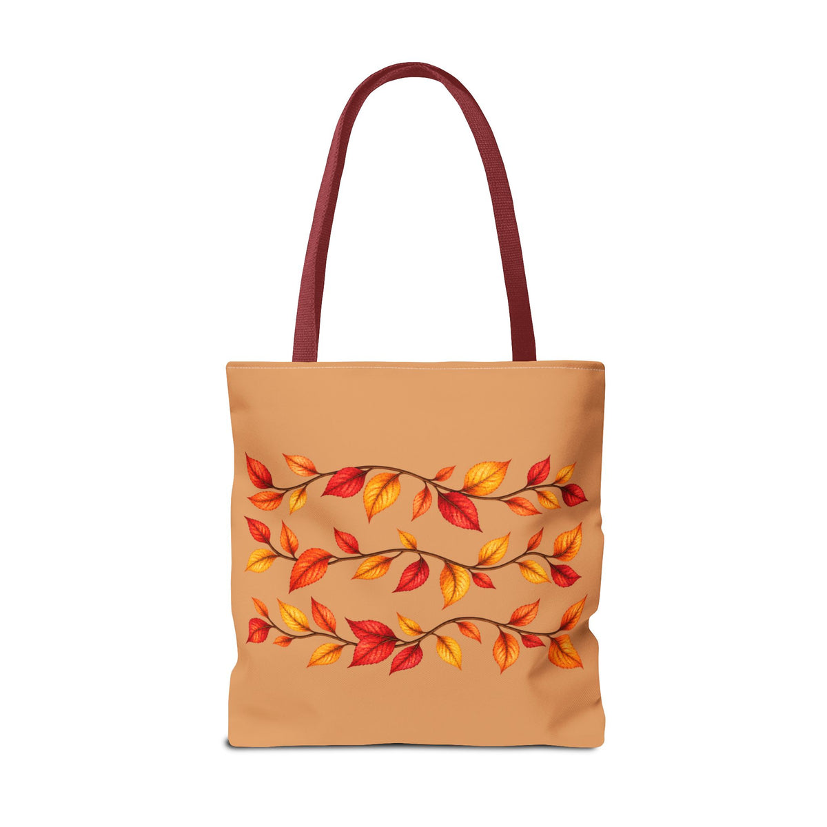 Autumn Leaves Tote Bag — Fall Leaf Pattern Tote