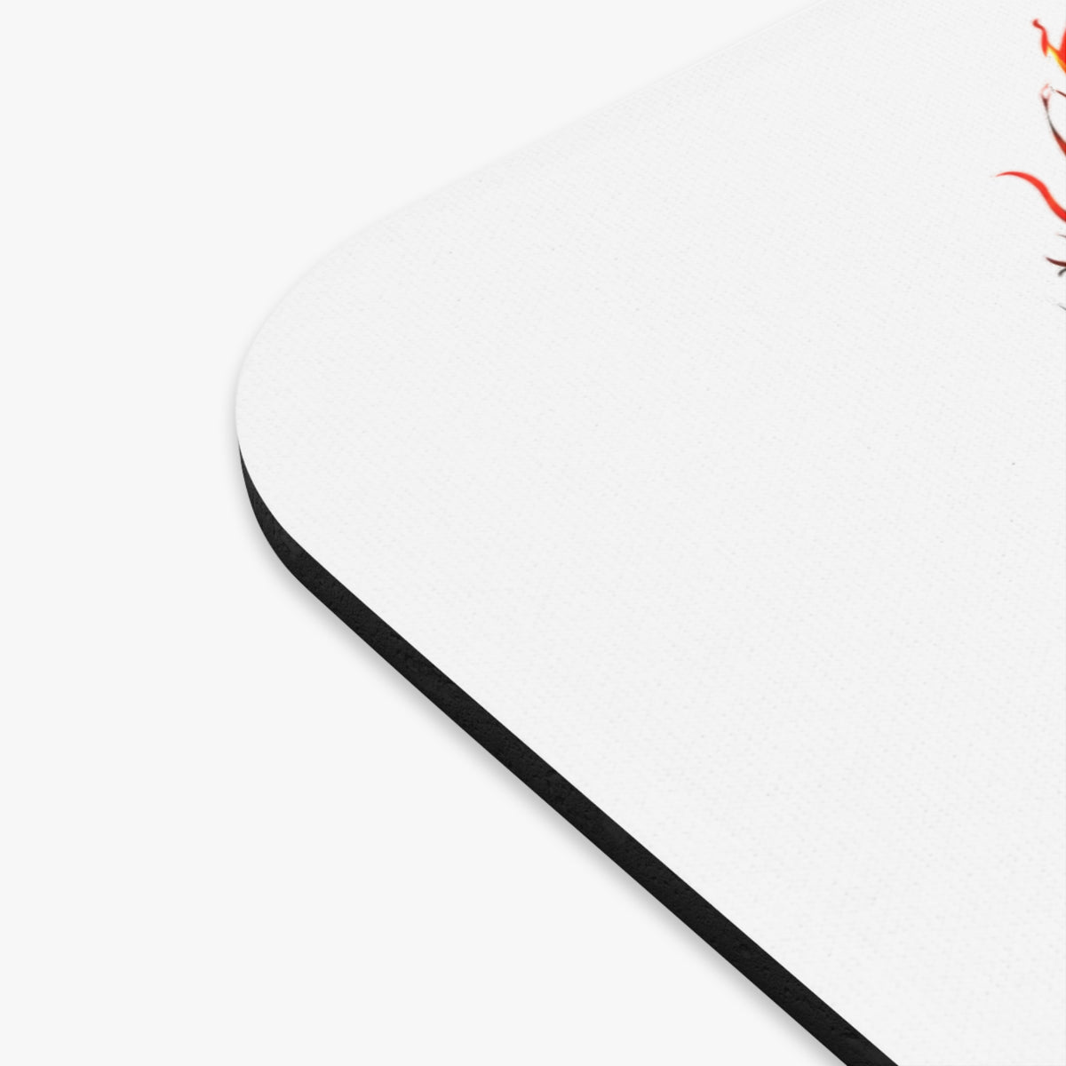 Fire Horse Desk Mat | Flaming Stallion Mouse Pad | Fantasy Equestrian Artwork