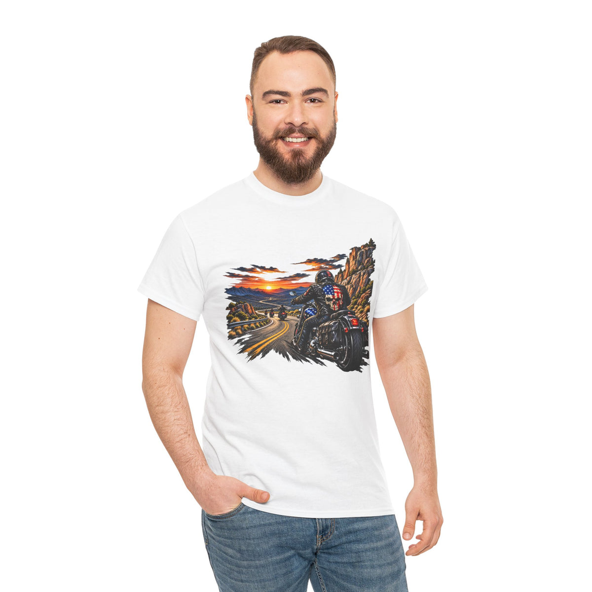 Open Road Biker Scenic Ride T-Shirt