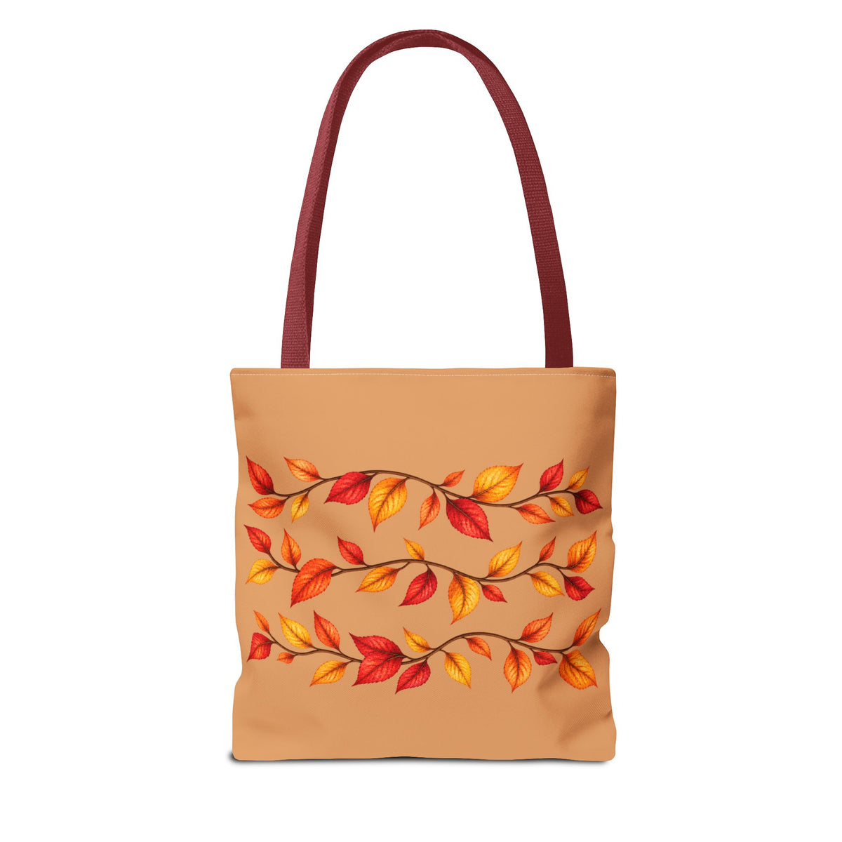 Autumn Leaves Tote Bag — Fall Leaf Pattern Tote
